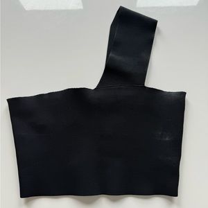 ALC black crop top size M